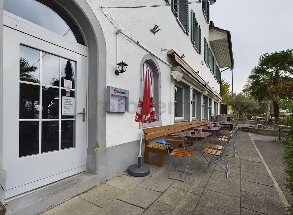 Restaurant an toller Lage in Feldbach Nähe Zürichsee