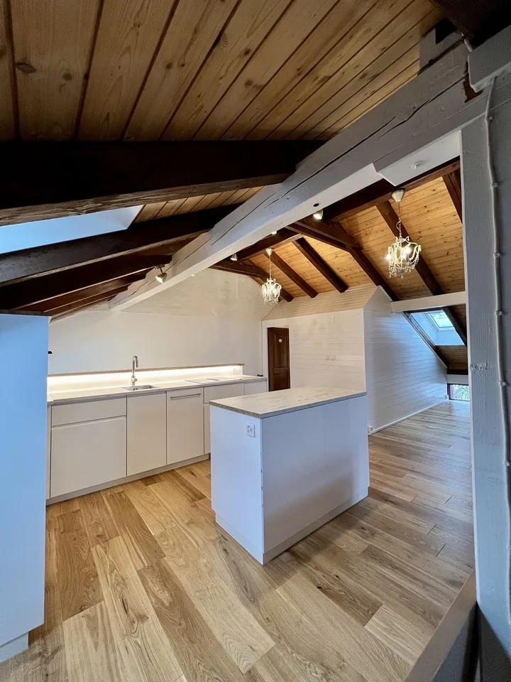Renovierte Dachwohnung nähe Stäfa Rebberg Lattenberg