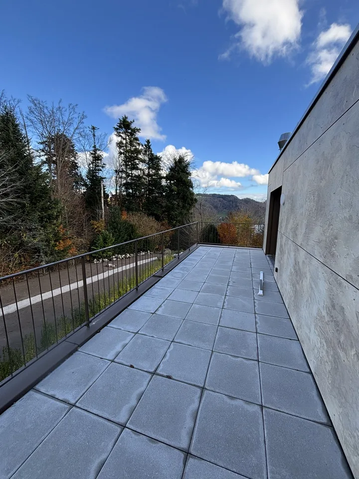 Neubau 3.5 Zimmer-Attika-Wohnung mit zwei Terrassen wundervoller Aussicht