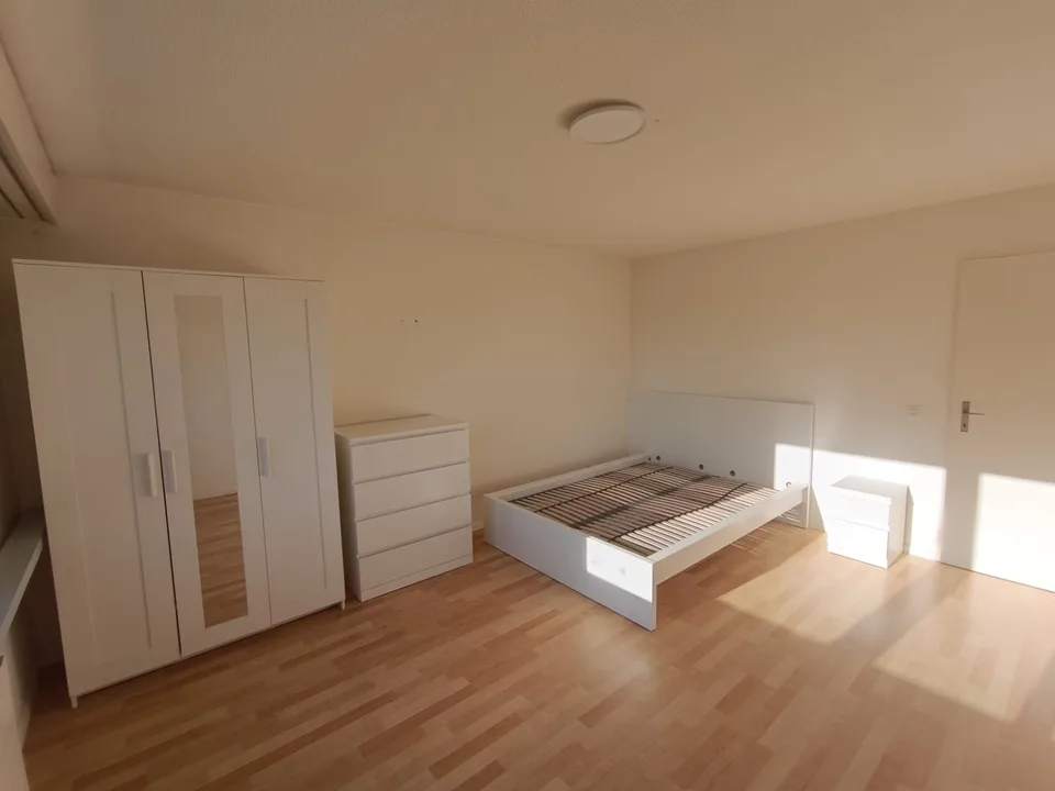 Large room in a spacious apartment