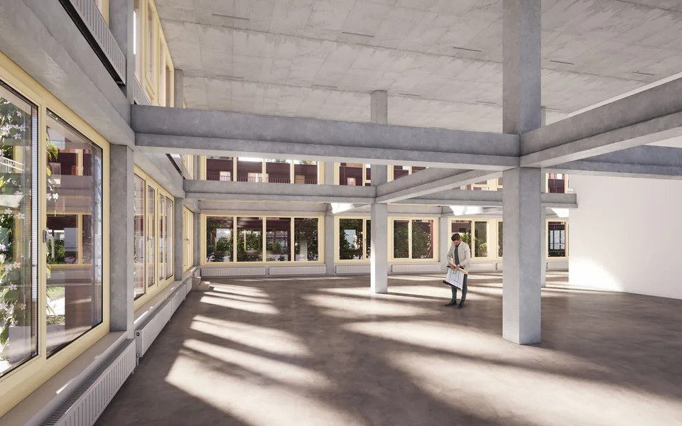 Next Level Spaces - hochflexible Büro- und Gewerbeflächen auf dem Papieri-Areal in Cham