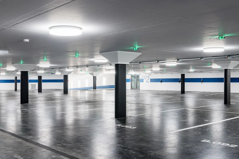 Freie Parkrechte in der Tiefgarage zum Mieten