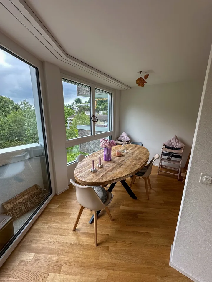 Stilvolle, hochwertig sanierte 4.5-Zimmer-Wohnung in Luzern, voll möbliert für ca. 12 Monate