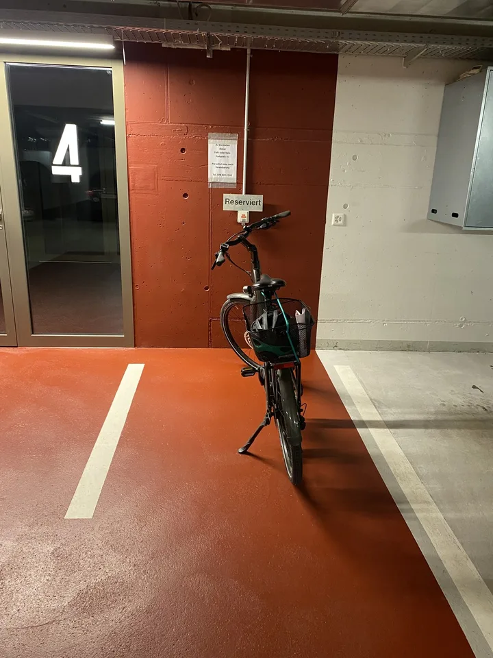 Motorradparkplatz