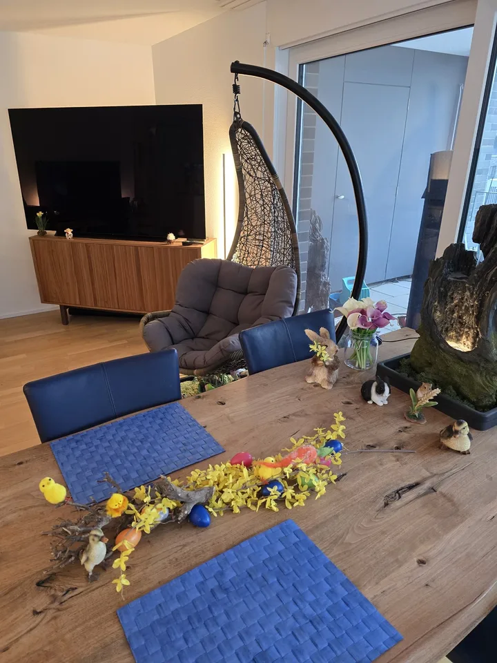 WG-Zimmer in Oberarth mit grosser Sonnenterrasse & Rigi-Blick