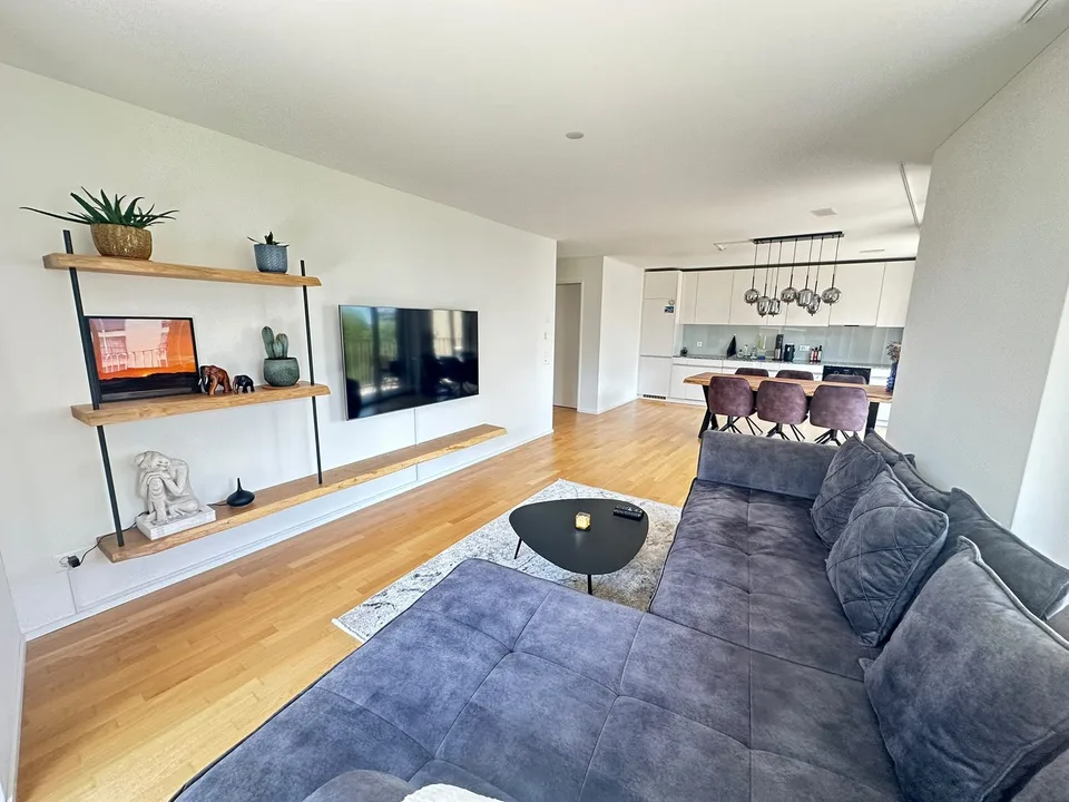 Möblierte 3½-Zimmer-Wohnung zur Zwischenmiete in Kriens (Schweighof)  1.10.2026 bis 26.1.2027