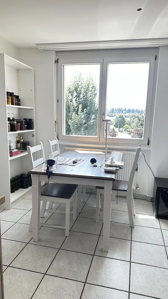Reprise de bail: idéale famille. Appartement 4,5 pièces avec balcon, annimaux acceptés