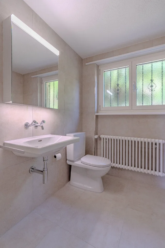 renovierte 5.5-Zimmer-Doppeleinfamilienhaushälfte mit Garten, Balkon und Terrasse in Egliswil AG