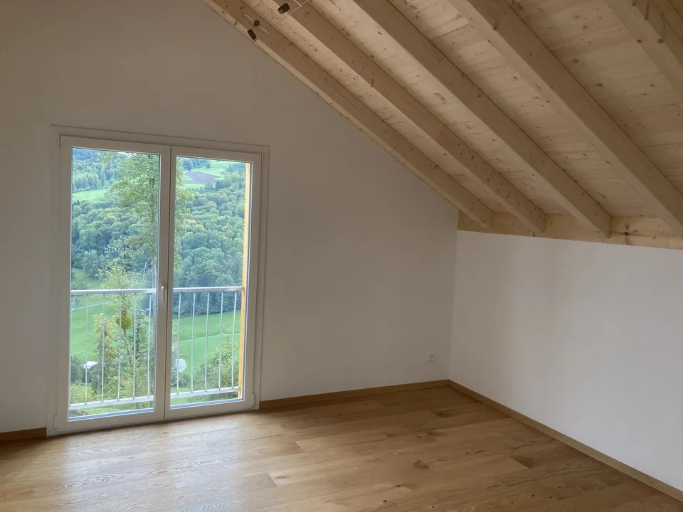 Neuwertige 4.5 Zimmer Dachwohnung in Bennwil