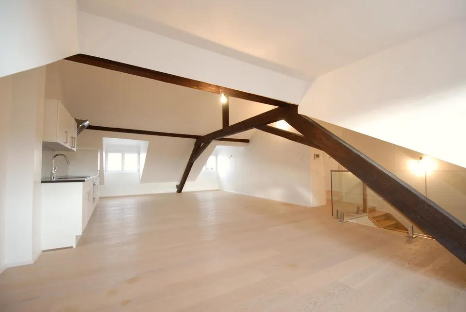 Extraordinary Top-Floor Apartment with Character and Comfort in Basel