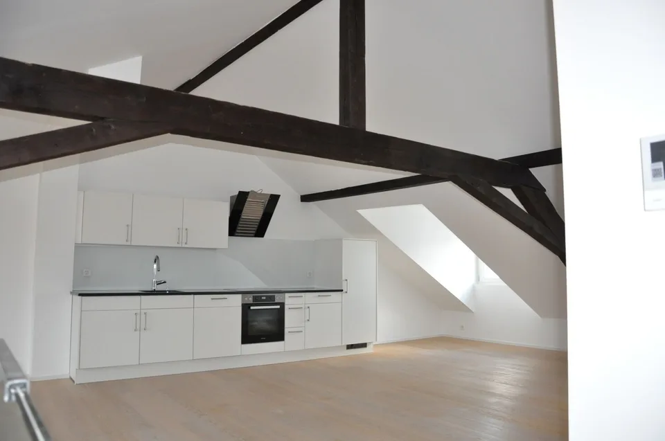 Extraordinary Top-Floor Apartment with Character and Comfort in Basel