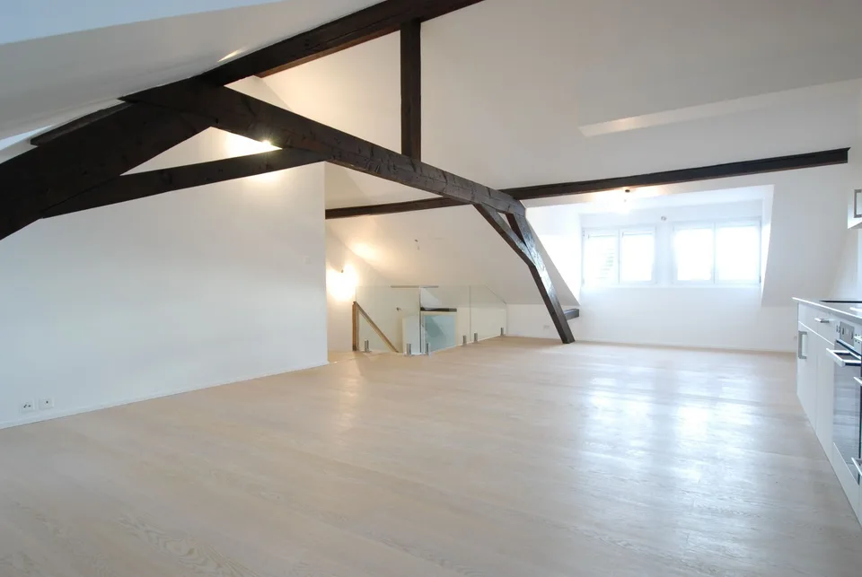 Extraordinary Top-Floor Apartment with Character and Comfort in Basel