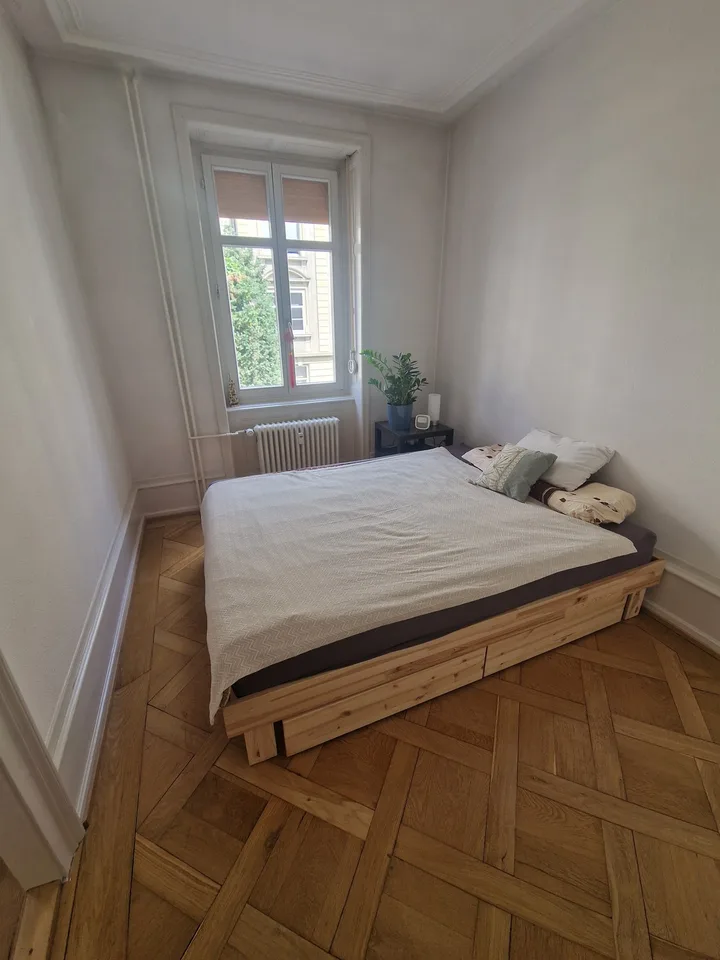 Furnished 2.5 Room Apartment in Kleinbasel – 1-Year Sublet (Single or Couple)