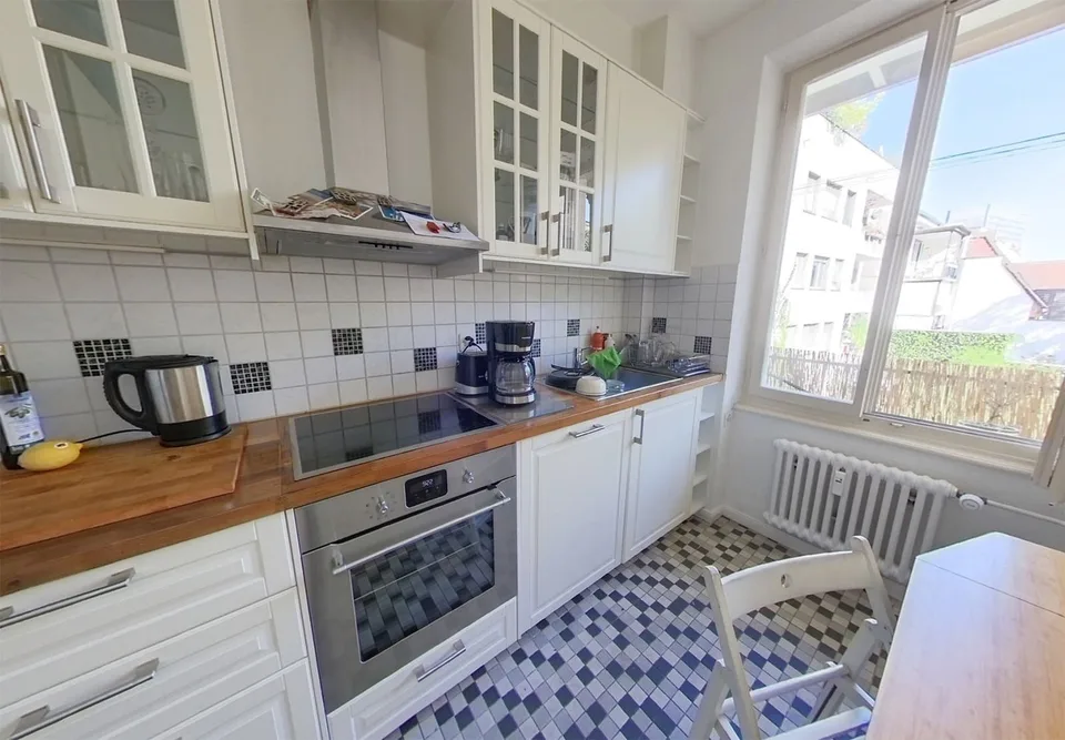 Furnished Room with Private Balcony – Kleinbasel – CHF 795 all-inclusive
