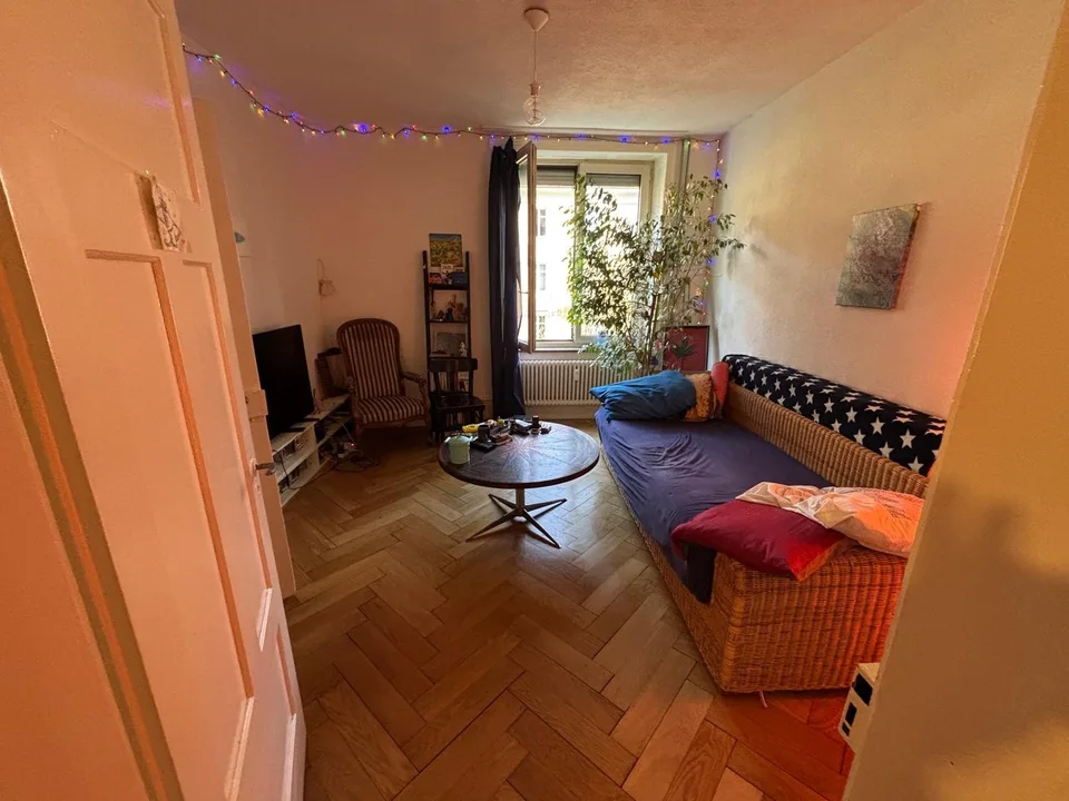 Helle und sanierte 2.5 Zimmer Altbauwohnung