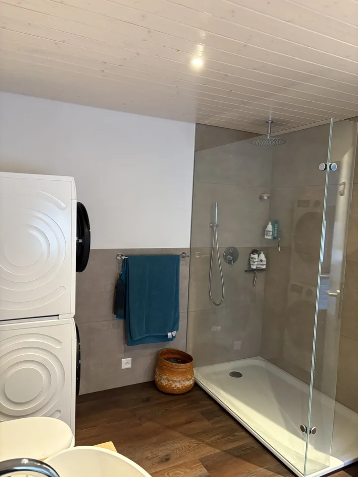 Stilvolle 4-Zimmer-Maisonette mit attraktivem Wohnbereich, charaktervollen Altholzbalken an ruhiger Lage