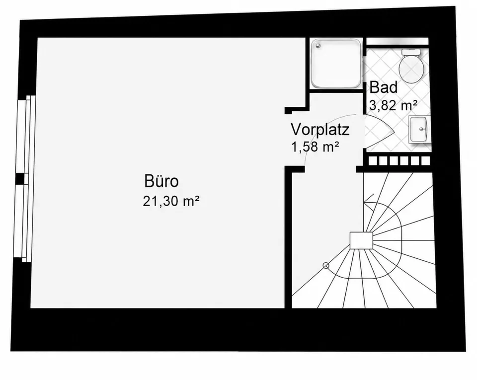 Zentral gelegenes Büro im Herzen des Liestaler Städtlis - ideal als Einzelbüro oder externer Arbeitsstandort.