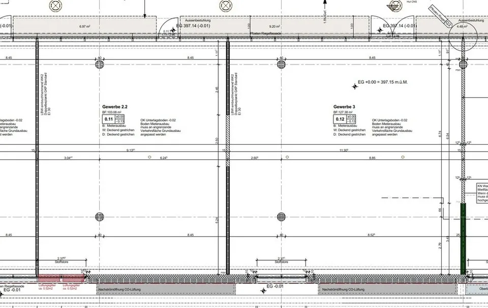103m2 bis 230m2 Gewerbe-/Bürofläche direkt am Bahnhof zu vermieten – foto 10 di 10