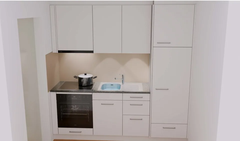 Grosszügige und helle 2-Zimmerwohnung mit Balkon