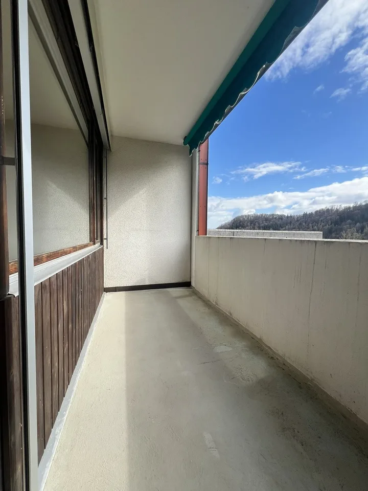 Grosszügige und helle 2-Zimmerwohnung mit Balkon