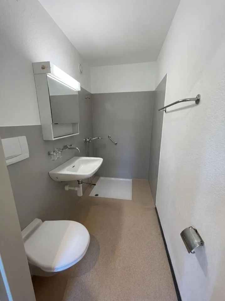 Grosszügige und helle 2-Zimmerwohnung mit Balkon