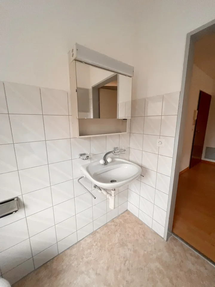 Grosszügige 1.5-Zimmer-Wohnung mit Balkon in ruhigem Quartier