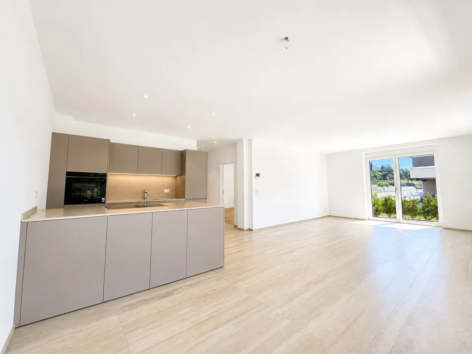 Erstvermietung: Moderne 2.5-Zimmer-Neubau-Wohnung mit Terrasse und schöner Aussicht in Trimbach