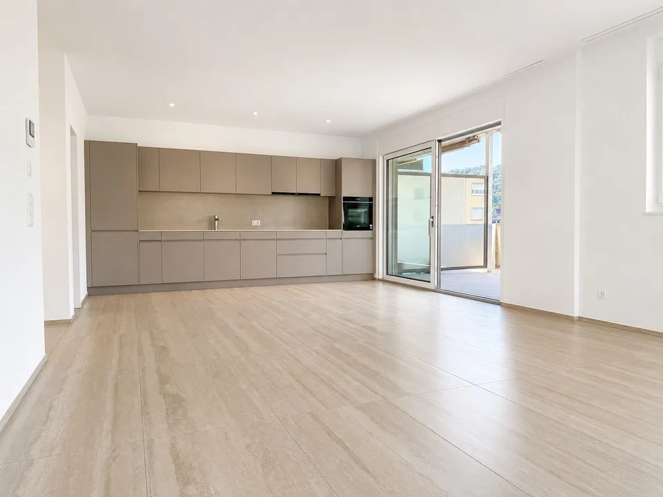 Erstvermietung: Moderne 4.5-Zimmer-Neubau-Wohnung mit Terrasse und schöner Aussicht in Trimbach
