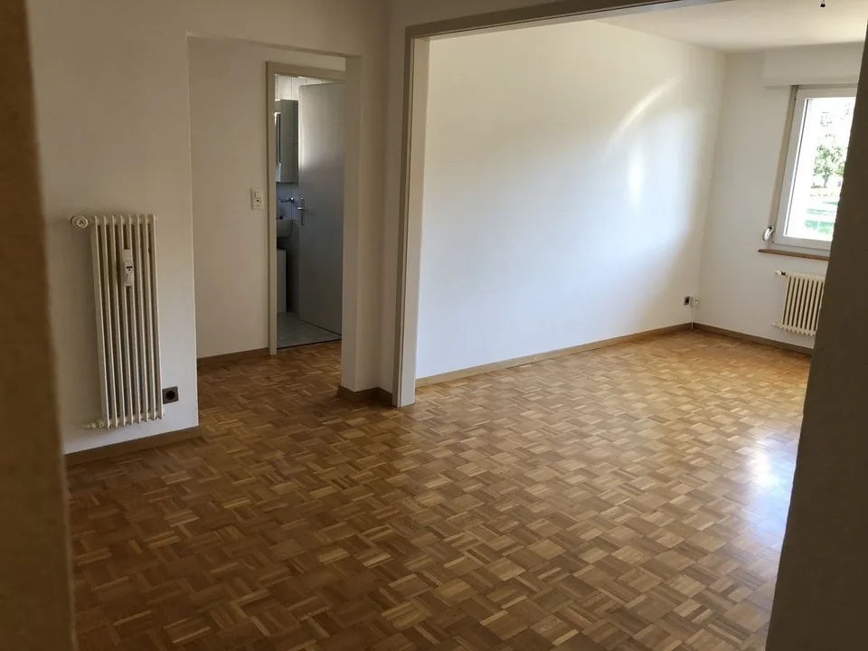 appartement tranquille avec balcon et vue au sud