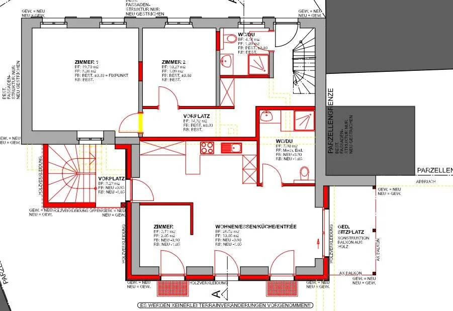 Charmante 1-Zimmerwohnung mit Sitzplatz in ruhiger Lage - ab September frei