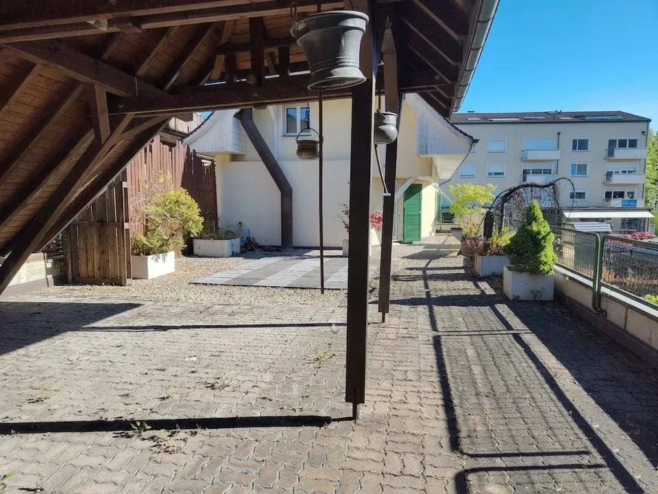 Zentral wohnen auf zwei Ebenen