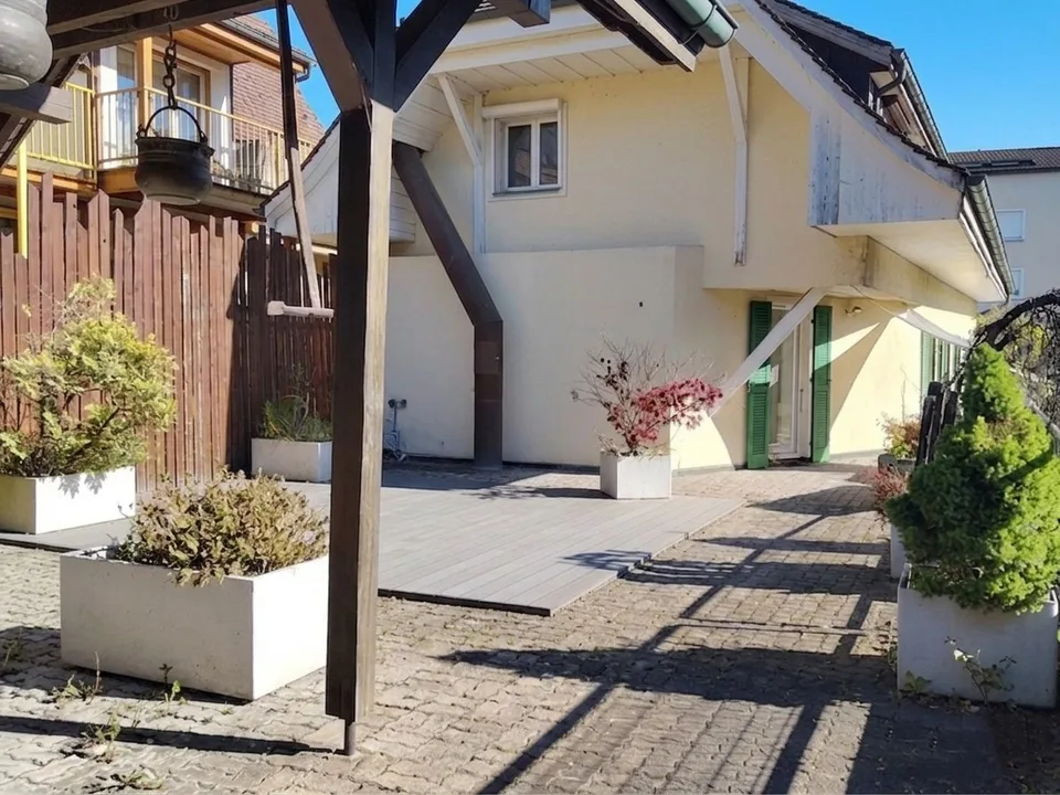 Zentral wohnen auf zwei Ebenen