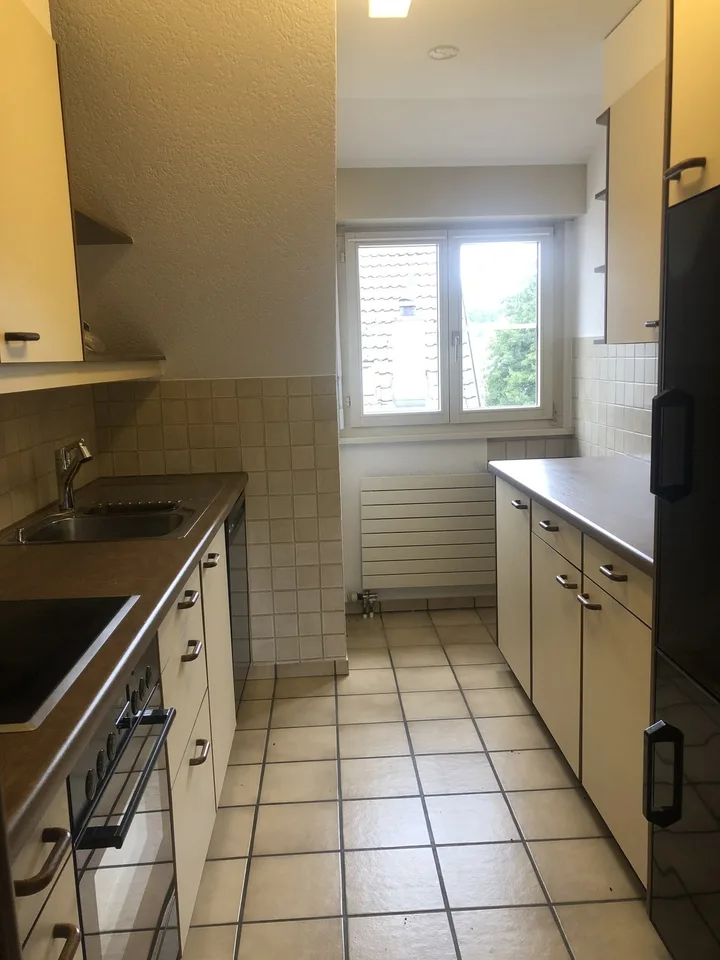 3.5-Zimmer-Dachwohnung mit Cheminée