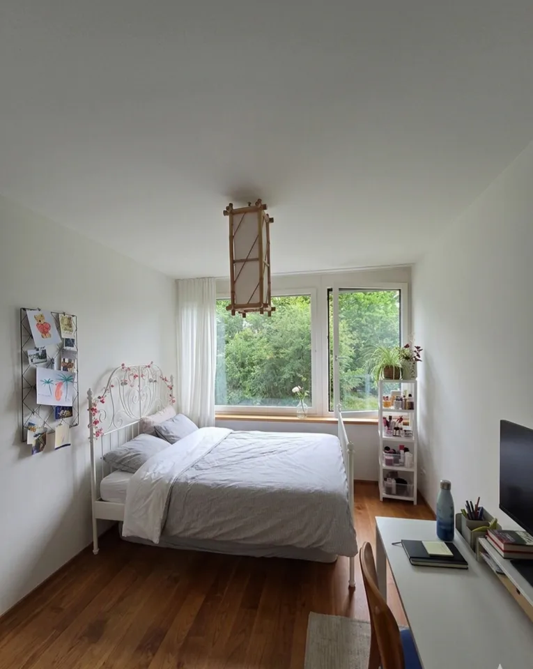 Möblierte 4.5-Zimmer-Wohnung mit Garten – direkt am Rhein in Basel