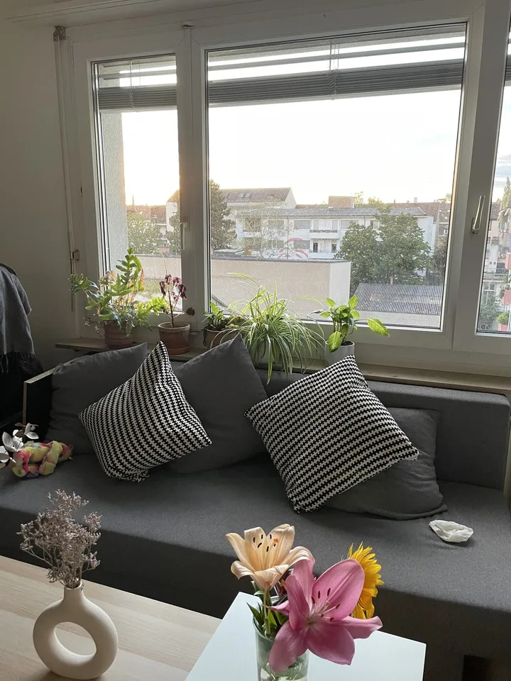 1.5 Zimmerwohnung an der Messe Basel, möbiliert, auch monatsweise