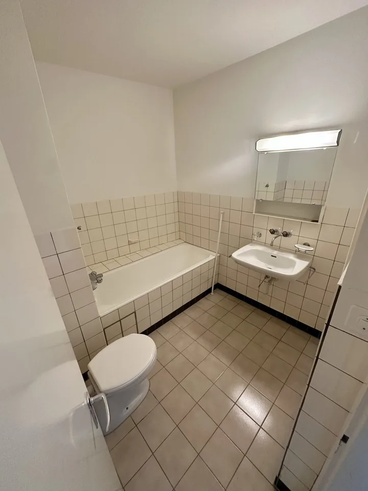 1.5 Zimmerwohnung an der Messe Basel, möbiliert, auch monatsweise
