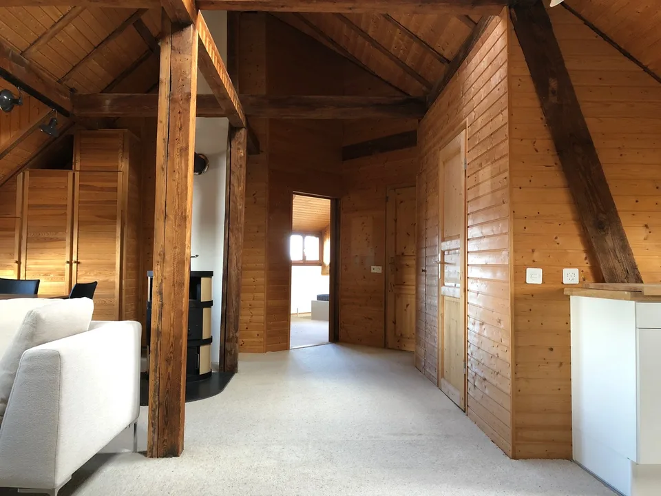 Sehr schöne möblierte 2,5Zi Attica in Bachletten, ca 95m2