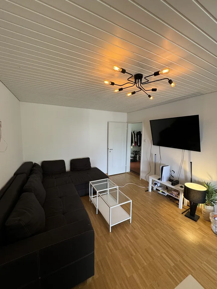 Bright Furnished Room (25 m²) in Spacious 105 m² Flatshare, CHF 1350 All Inclusive