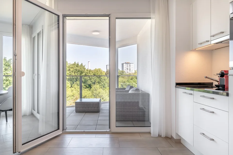 2.5 room apartment - with balcony 10 min from the main station