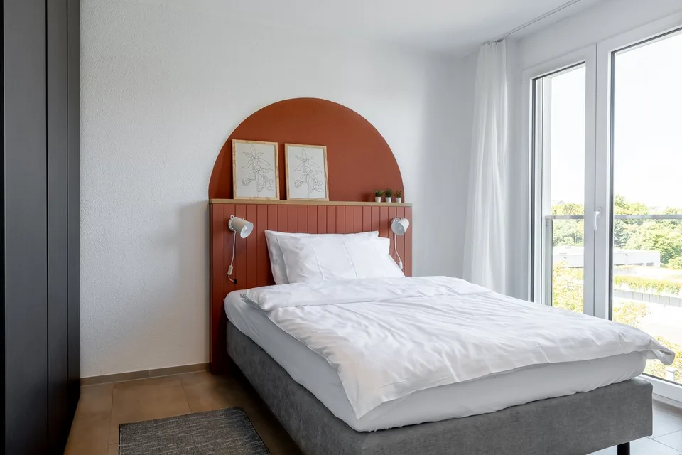 2.5 room apartment - with balcony 10 min from the main station