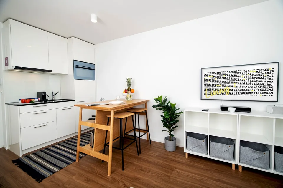 1.5 room apartment - central and yet quiet location
