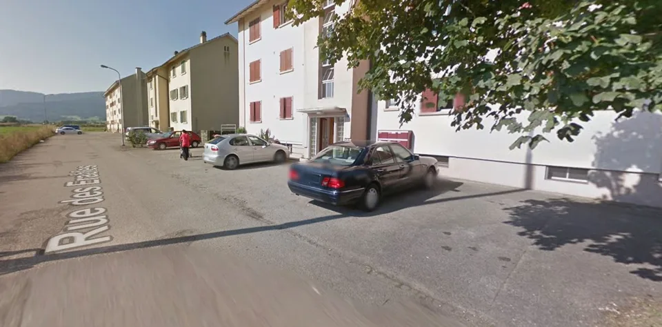 Parkplatz in Delemont