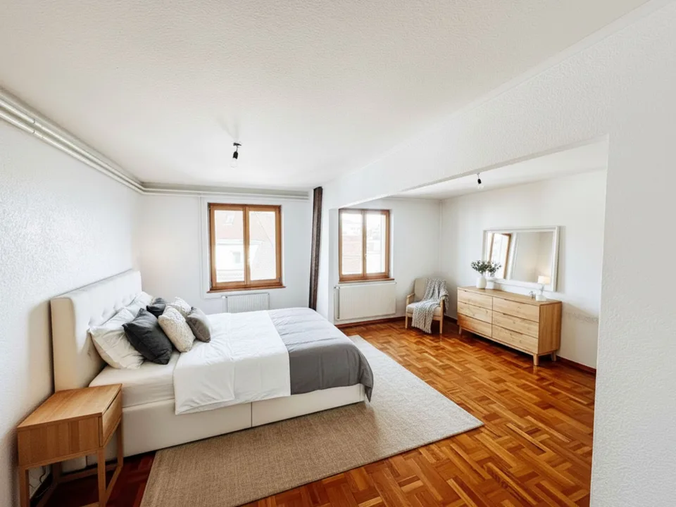 Appartement luxueux non meublé dans un quartier calme et central – Avec télévision 65 pouces offerte!