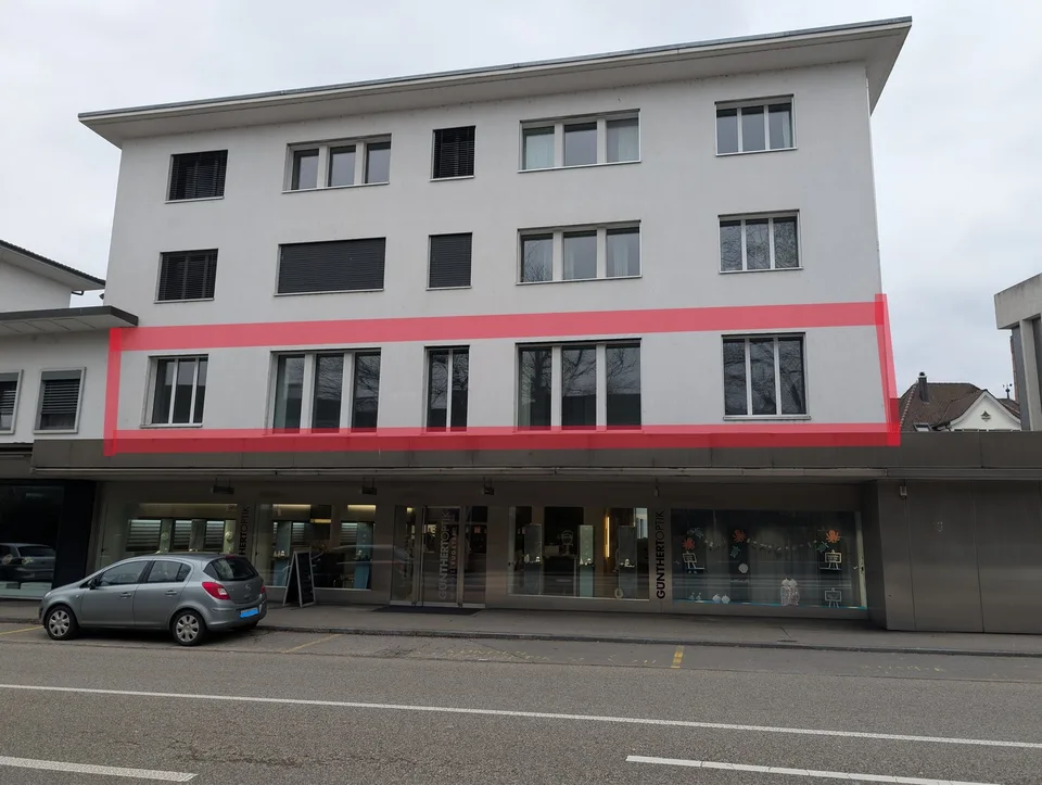Büro- oder Gewerberäume an zentralster Lage in Zofingen – 122 m²