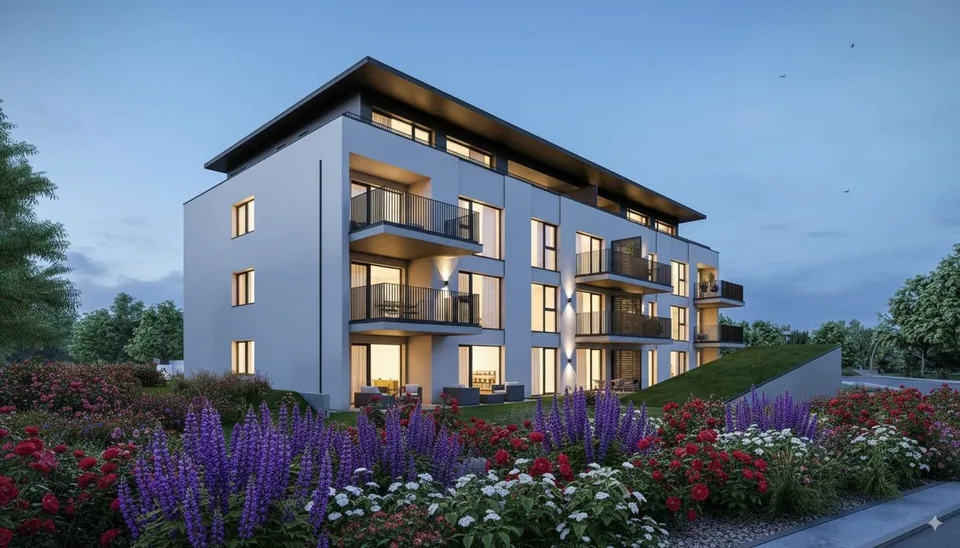 Moderne 2.5-Zimmer-Neubauwohnung in Niederbipp - ideal für Singles und Paare