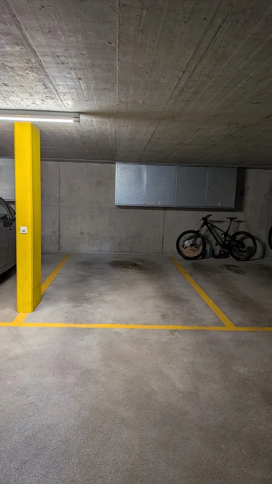 Parkplatz in Tiefgarage