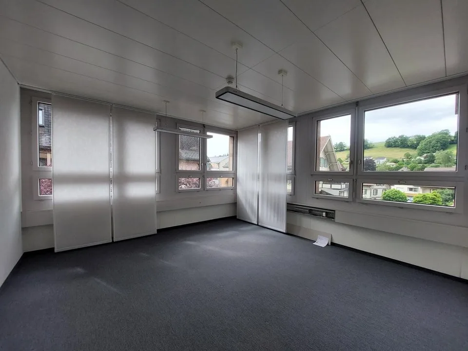 moderne Bürofläche "Shop-in-Shop"-Konzept