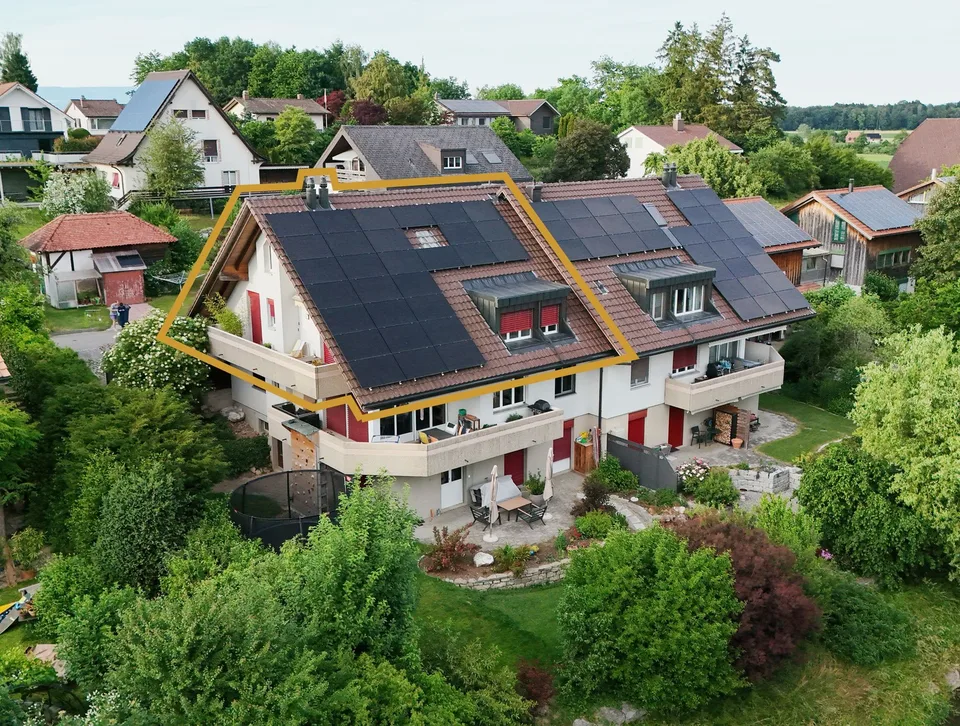 Schöne und helle Wohnung mit Galerie in Fraubrunnen