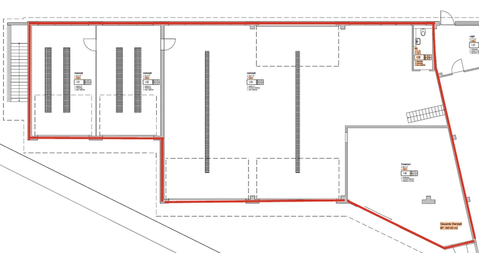 Autowerkstatt mit Waschplatz und Showroom 395 m2 – Foto 8 von 8