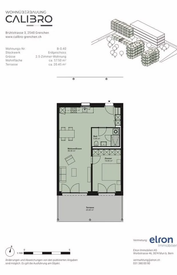 🏡 Moderne Neubauwohnung mit grossem Balkon – Nachmieter gesucht!